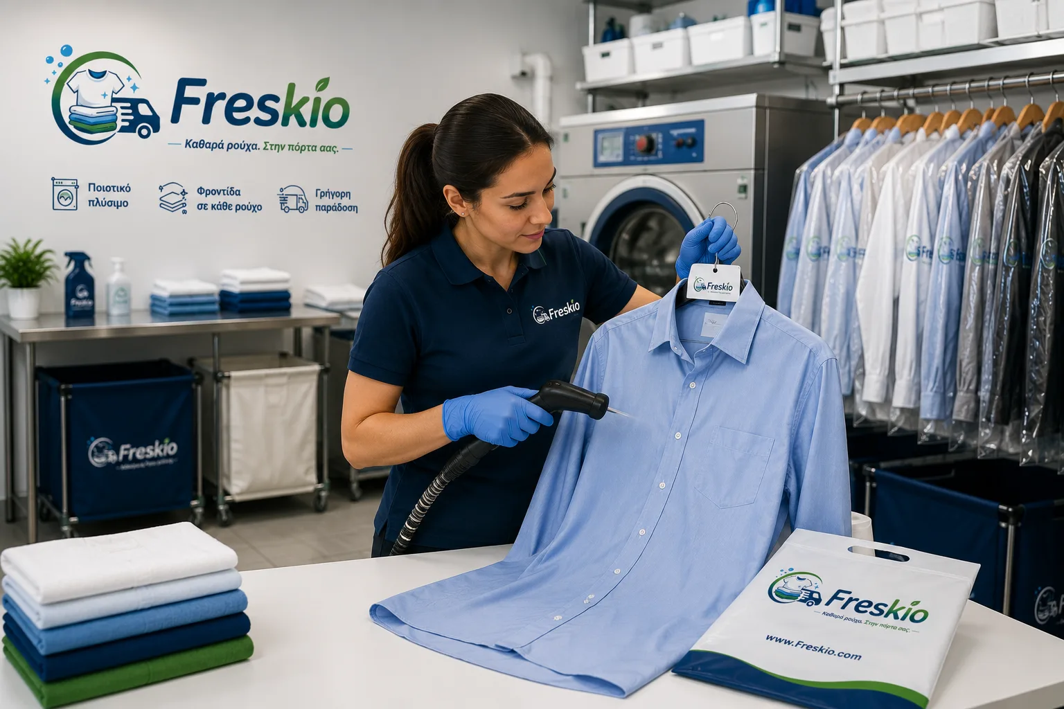 We Wash, Dry & Fold