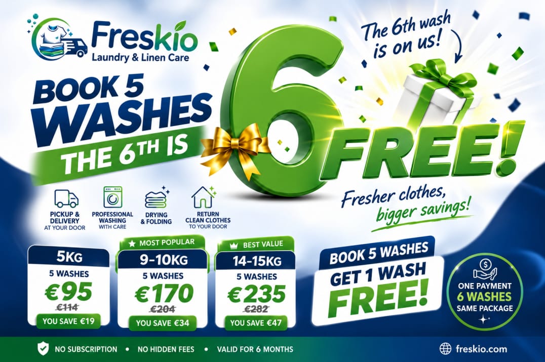 Freskio Prepaid Packages 5+1 Free